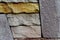 Horizons of bricks stone wall surface, Modern brick wall for pattern and background