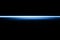 Horizontal blue blast beam illustration background