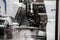 Horizontal CNC milling-turning center