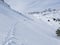 Horizontal crossings of a professional mountaineer team through a dangerous area