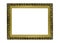 Horizontal golden Frame for picture or portrait