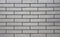 Horizontal grey brick wall background
