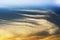 Horizontal high altitude clouds background