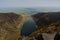 horizontal image of an Irish mountain lake. Comeragh Mountains, Waterford, Ireland