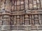A horizontal image of structures of Konark Sun Temple  India