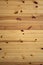 Horizontal Knotty Pine Boards