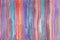 Horizontal large illustration with watercolor vertical stripes in seamless abstract background. Vivid colors, grainy texture, hand