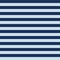 Horizontal light and dark blue stripes seamless vector background