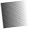 Horizontal lines, stripes geometric pattern. Straight parallel streaks. Edgy pinstripes, strips design. Linear, lineal abstract