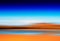 Horizontal motion blur autumn lake background