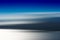 Horizontal motion blur island background