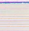 Horizontal multicolored stripes of different widths, wide strips of turquoise and purple colour in the top of the illustration