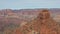 Horizontal panorama of the amazing biggest monumental rocks of the Grand Canyon