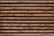 Horizontal pattern of thin wooden textured lamellas with timber print