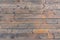 Horizontal pine wood wall close up shot