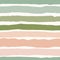 Horizontal Rugged Organic Stripes Vector Seamless Pattern