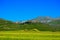 Horizontal shot of the beautiful view of the Castelluccio village located in central Italy