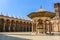 Horizontal shot of the courtyard of the Mosque of Muhammad Ali in the Citadel of Saladin..