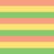 Horizontal stripes Yellow green coral pattern. Horizontal striped seamless vector background. Great for Easter, spring, fabric,