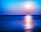 Horizontal vibrant ocean sunset milk motion abstraction