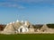 Horizontal View of Italian Traditional and Historic Buildings Ca