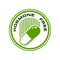 Hormone free icon, stamp sticker for natural food