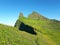 Horn mountain on Iceland.