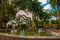 Hornbill Fountain on Waterfront. Sarawak. Borneo
