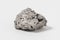 Hornblende ore on white background Is a complex inosilicate series of minerals ferrohornblende â€“ magnesiohornblende it is really