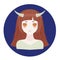 Horoscope zodiac icon Taurus