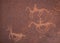 Horse and Antelope petroglyphs at Canyon de Chelly, Arizona