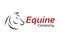 Horse artwork for equine company