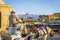 Horse Carriage, Mosque, Venetian Harbour, Chania, Crete, Greece, Europe