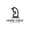 Horse Chess Minimalist Modern Business Creative Logo