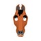 Horse confused oops. Steed perplexed emotions. hoss surprise. Vector illustration