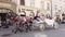 Horse drawn carriage in the Main Market Square Krakow