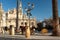 Horse-drawn carriages in Seville