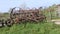 Horse Drawn Hay Rake used for raking hay and grass