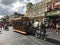 Horse drawn Trolley at Disney World.