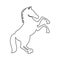 horse equine icon image