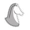 horse equine icon image