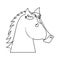 horse equine icon image