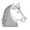 horse equine icon image