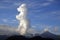 Horse like cloud formation