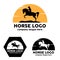 horse logo vector, world sporting event, speed racing, animal design illustration