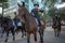 Horse Mounted Police in Come Out With Pride Orlando parade at Lake Eola Park area 241