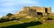 Horse near Lindoso castle in National Park of Peneda Geres