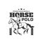 Horse polo sport, jockey equine rides tournament