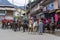 Horse pony riding special activities for tourism are walking on the moutains of Laripora village Pahalgam, Jammu and Kashmir state