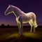 Horse Pop Art Deco Render Style